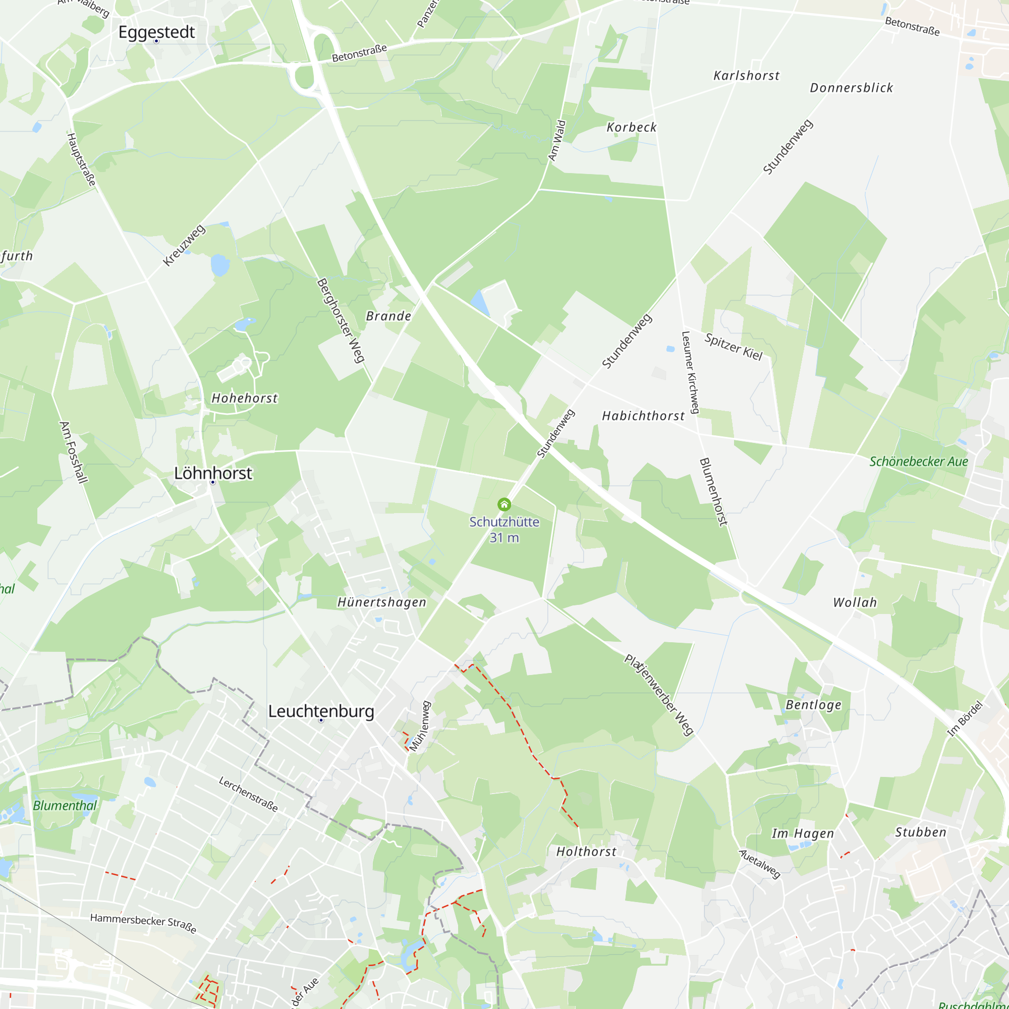 Schutzhütte map