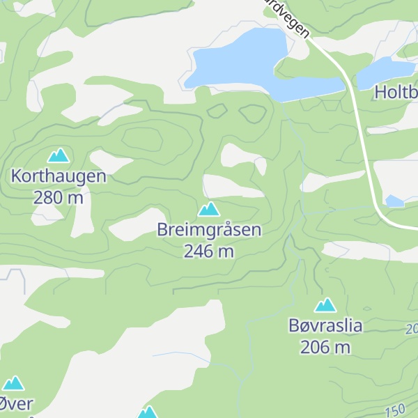 Map of Breimgråsen
