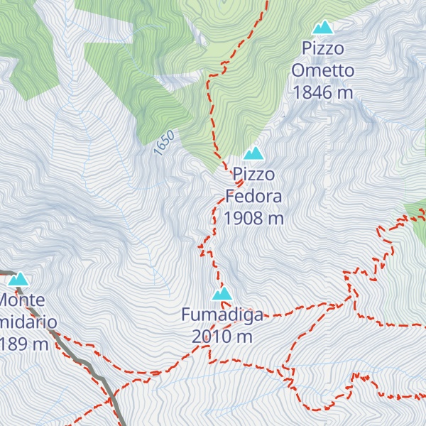 Map of Mottone