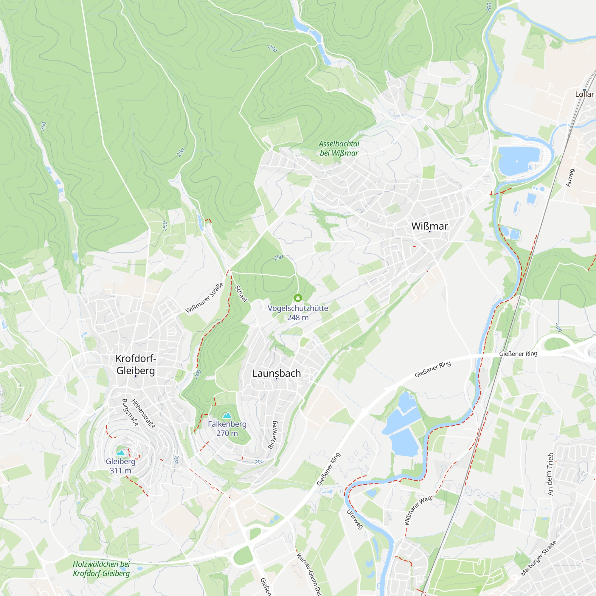Vogelschutzhütte map