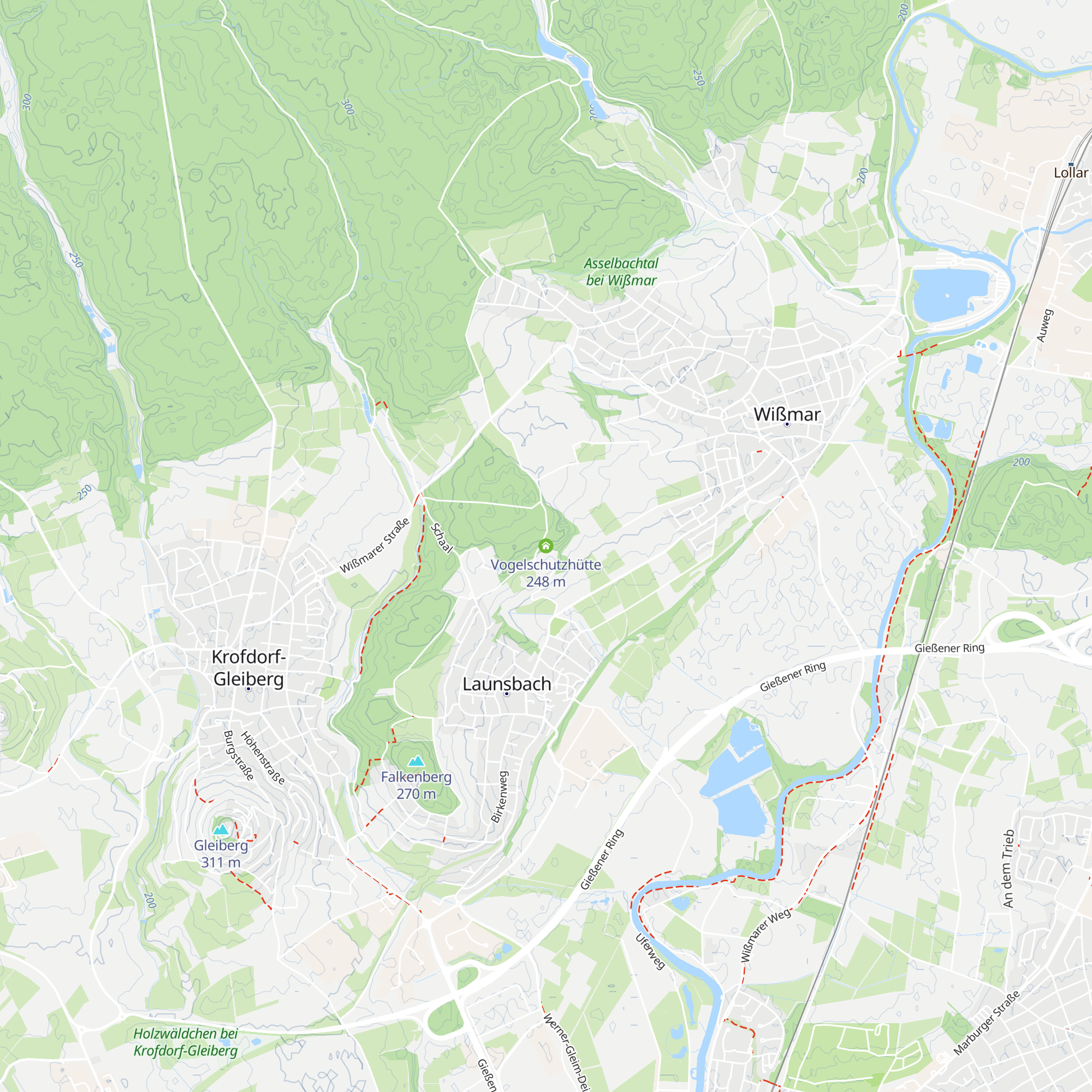 Vogelschutzhütte map
