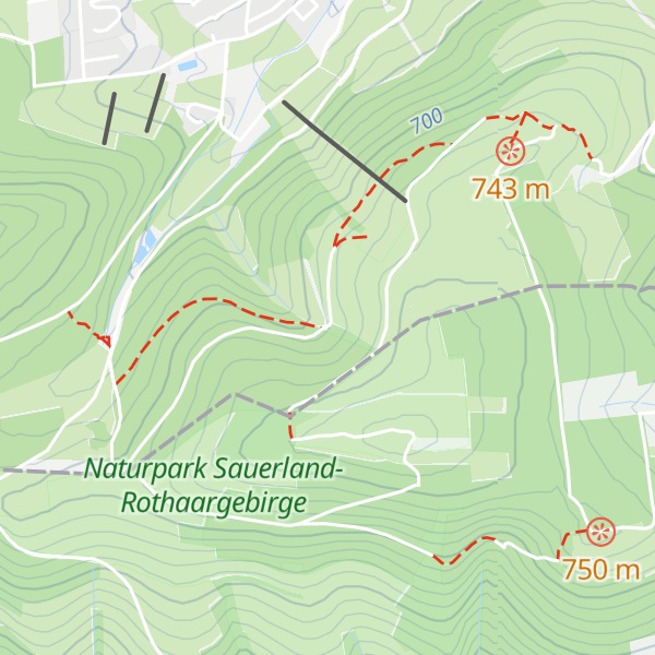 Map of Schutzhütte Echternschlade