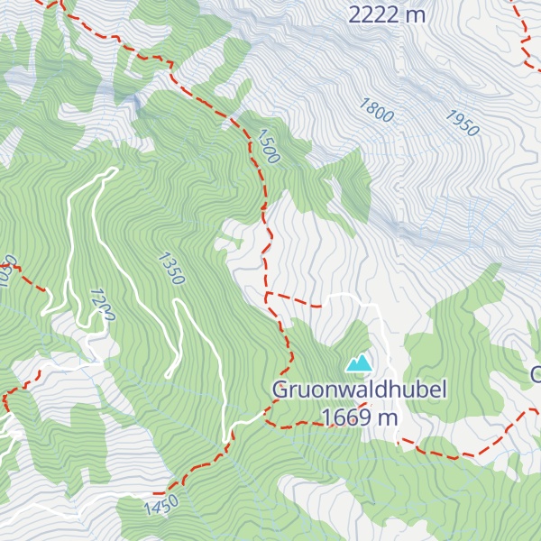 Map of Unter Hüttenboden