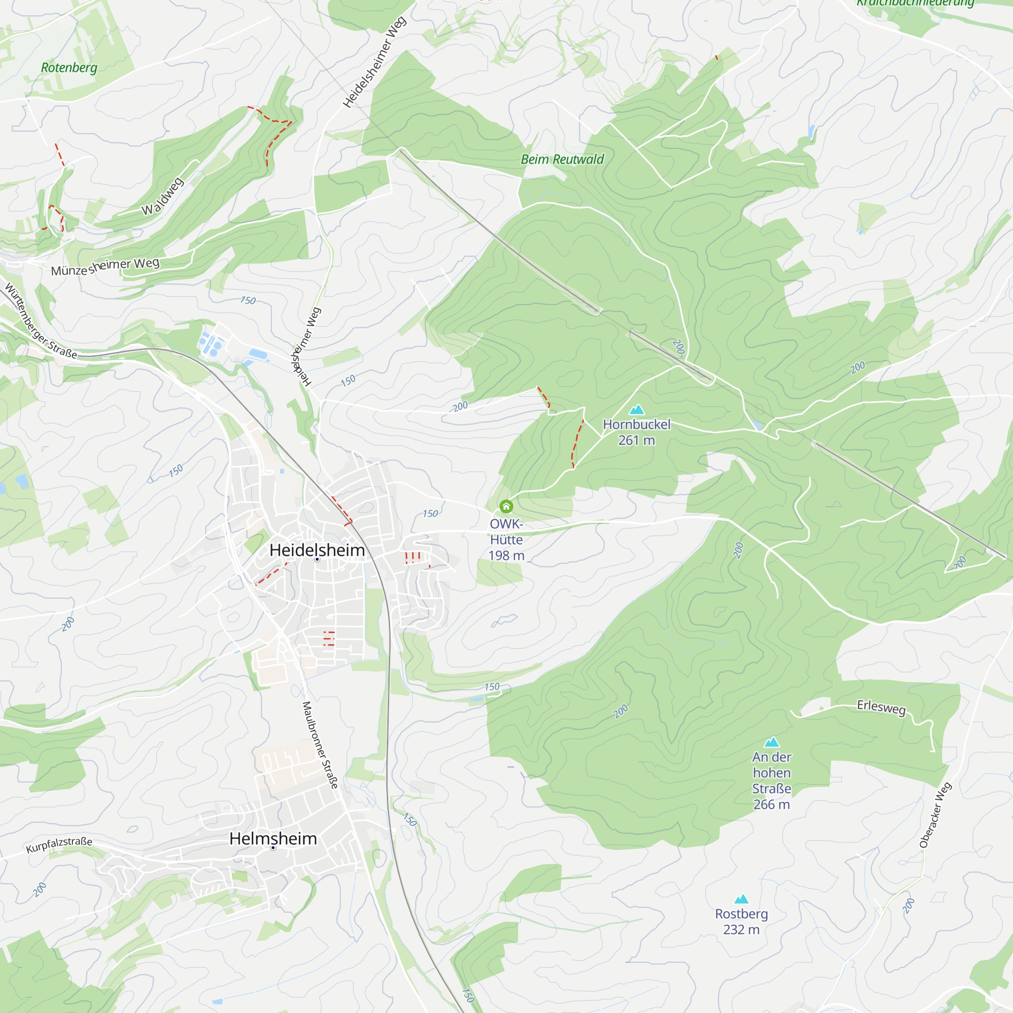 OWK-Hütte map