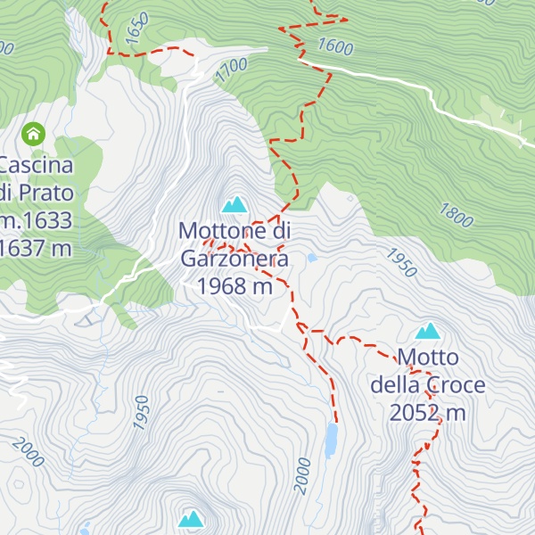 Map of Capanna Garzonera
