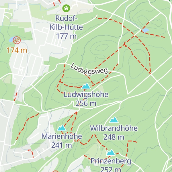 Map of Ludwigshöhe