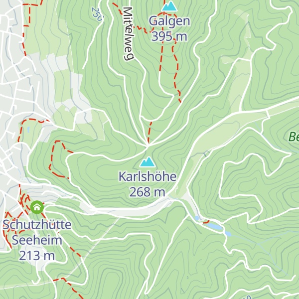 Map of Ernst-Ludwigs-Hütte