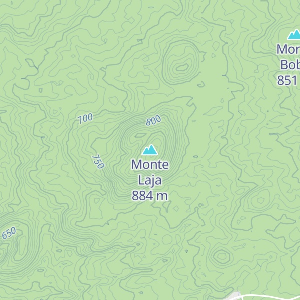 Map of Monte Laja