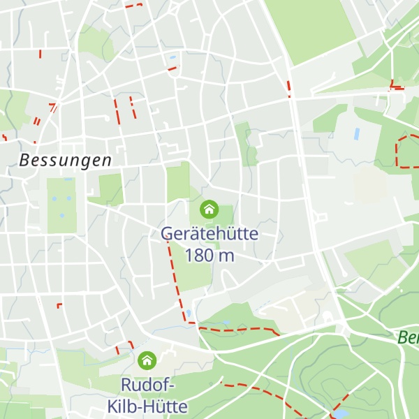 Map of Gerätehütte