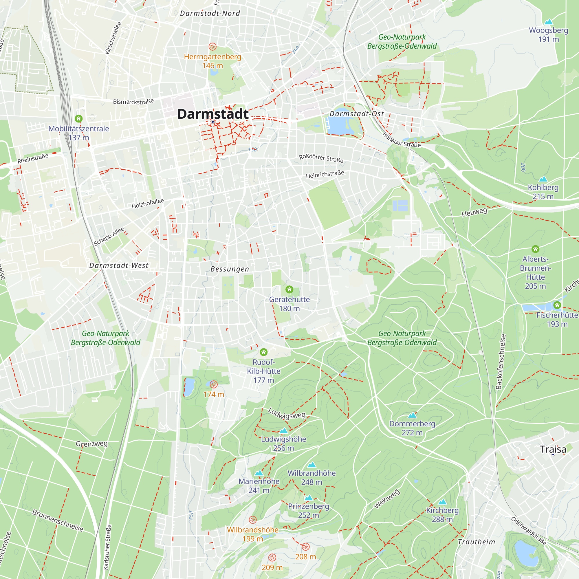Gerätehütte map