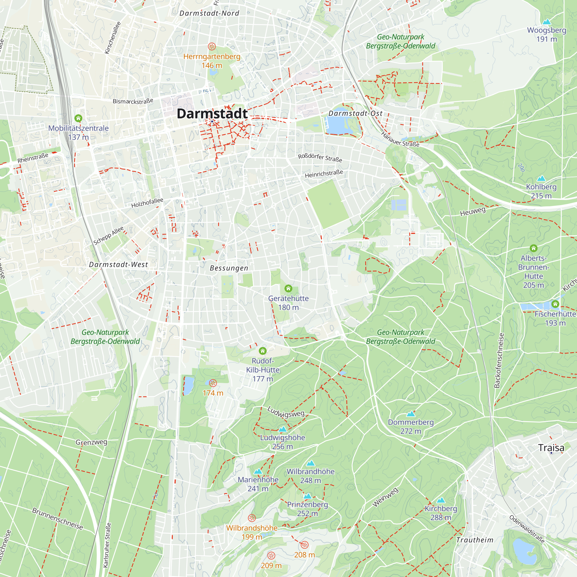 Gerätehütte map