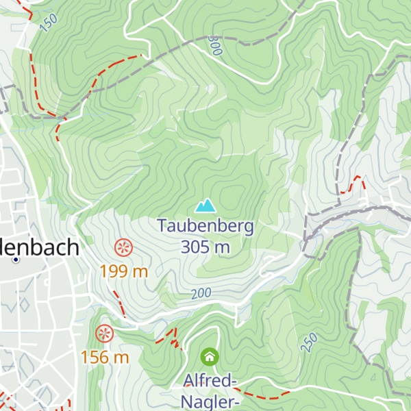 Map of Taubenberg