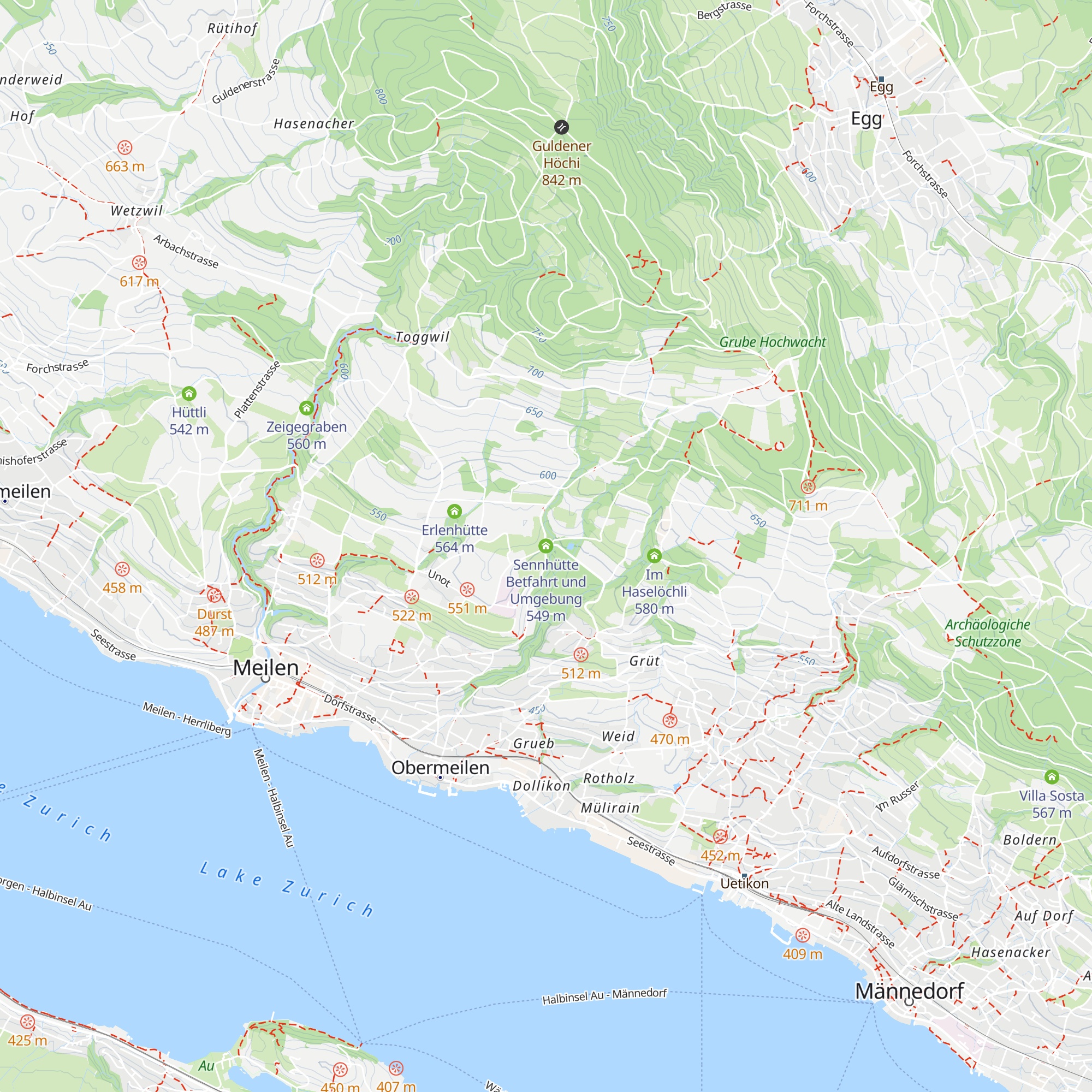Sennhütte Betfahrt und Umgebung map