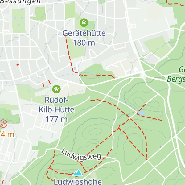 Map of Kommissar Rünz Hütte