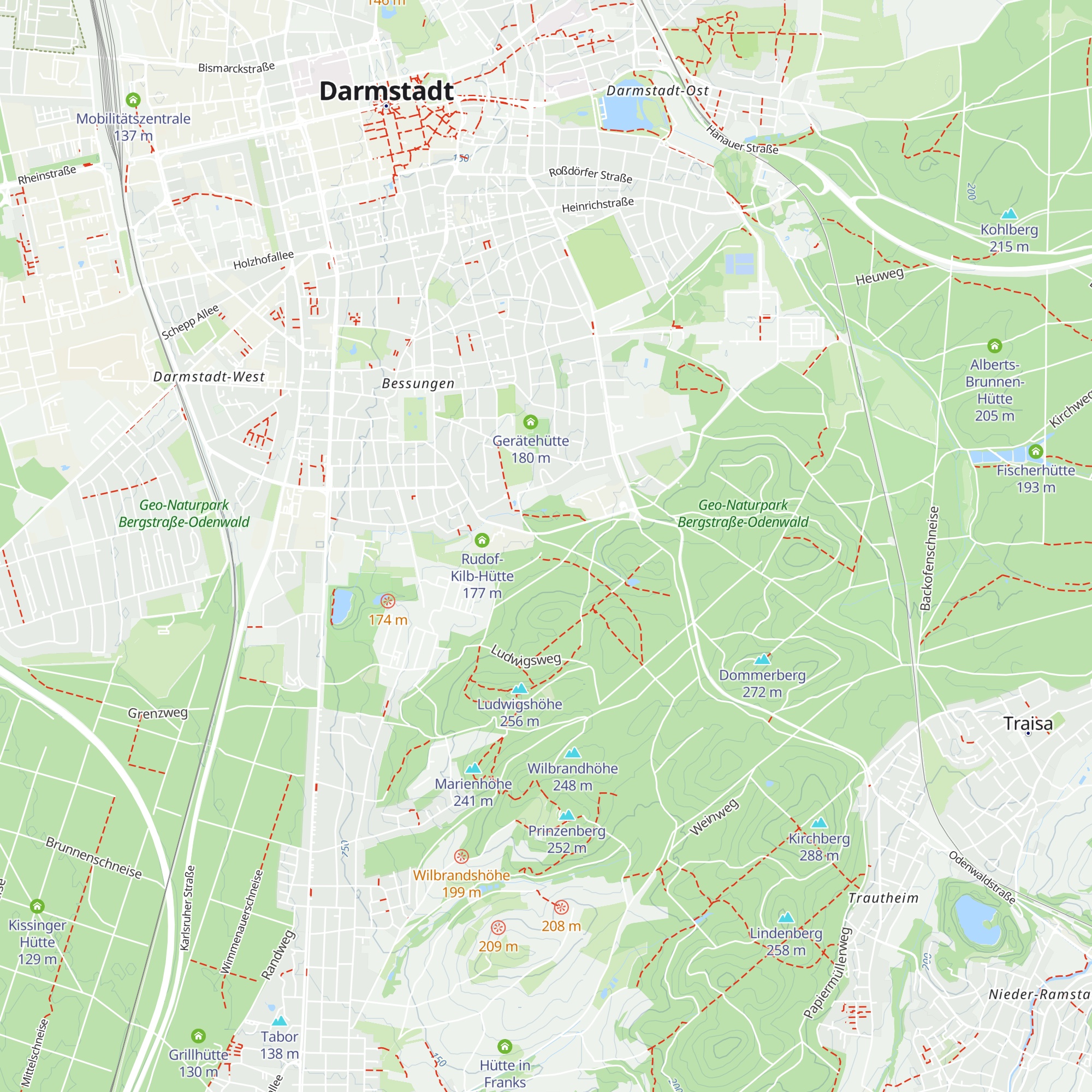 Kommissar Rünz Hütte map