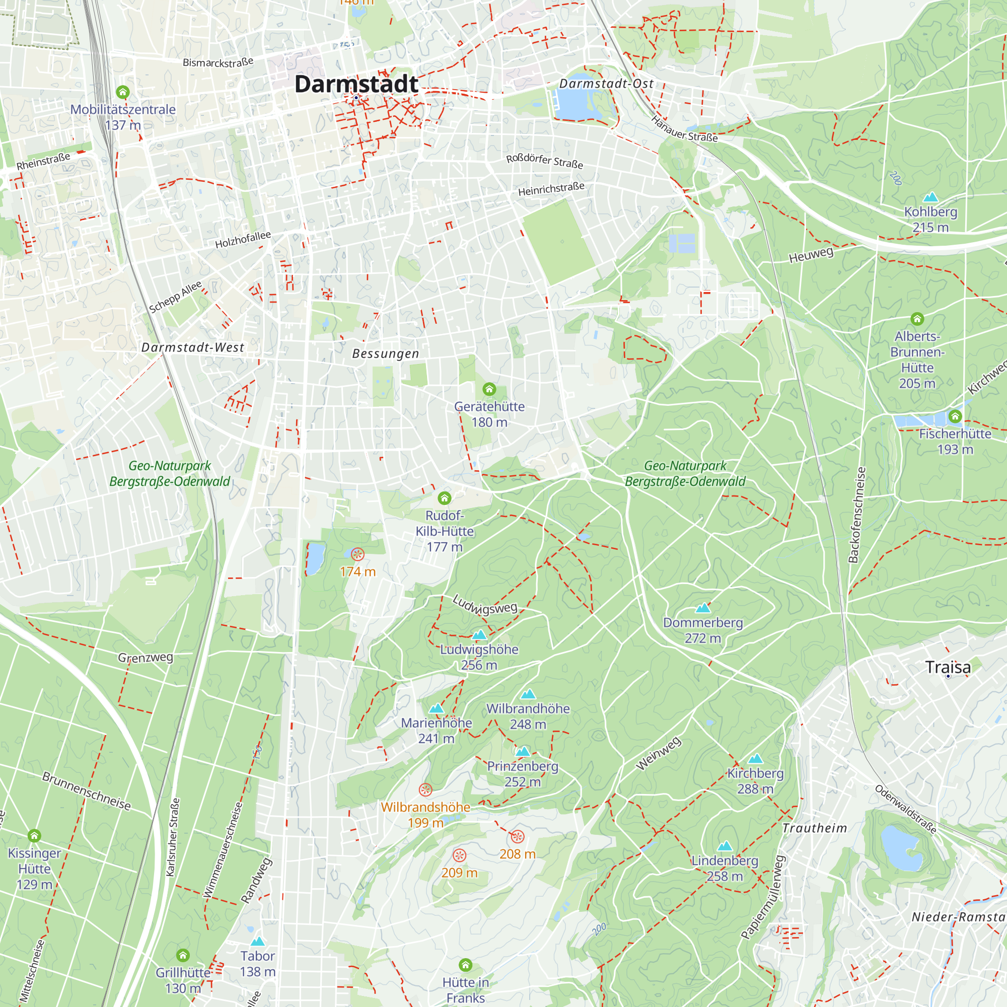 Kommissar Rünz Hütte map