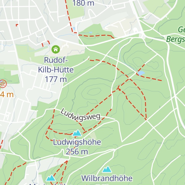Map of Moosberg