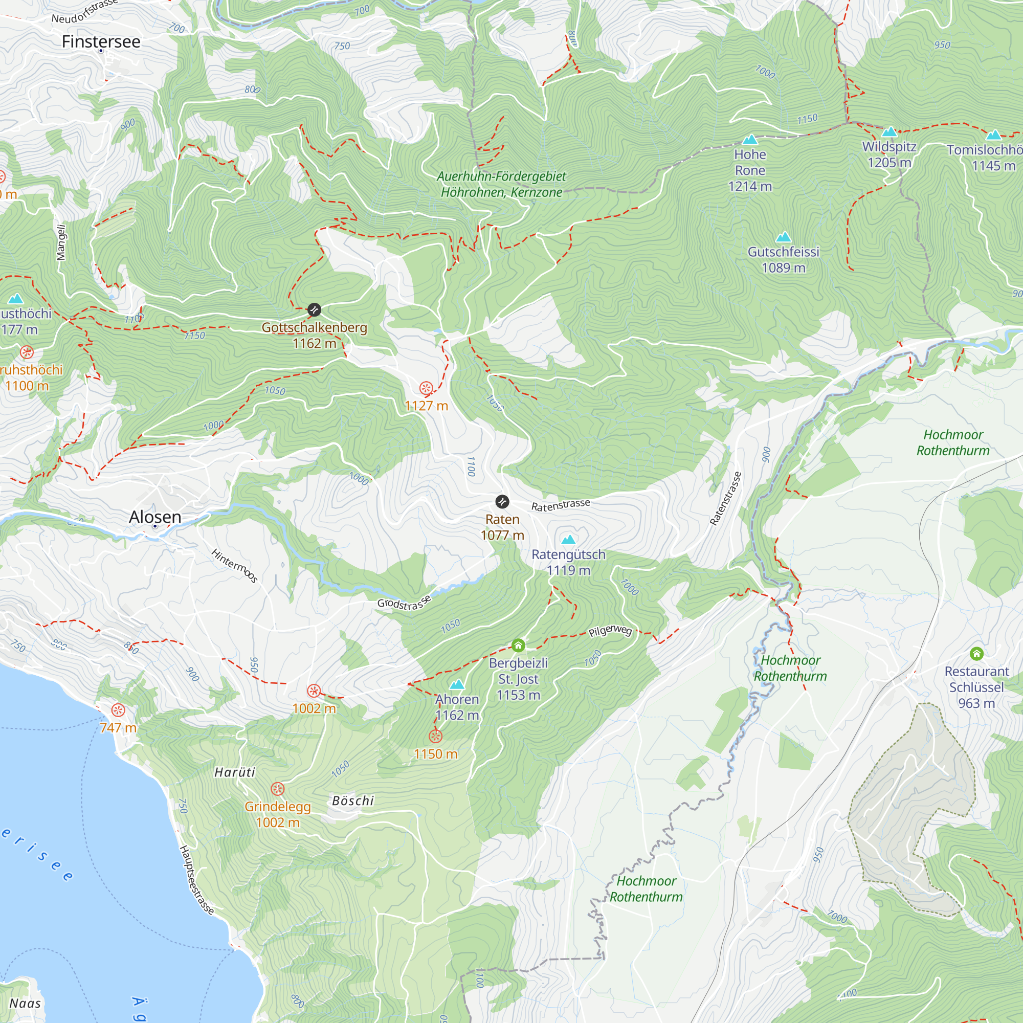 Restaurant Raten map