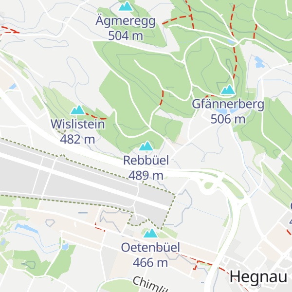Map of Rebbüel
