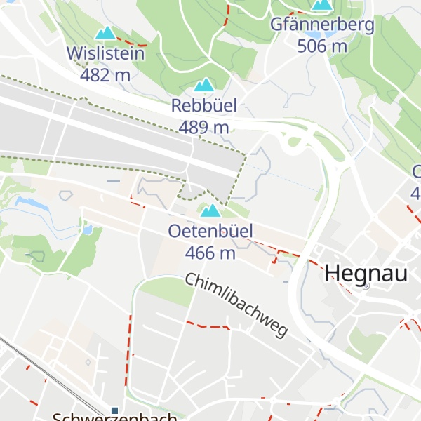 Map of Oetenbüel
