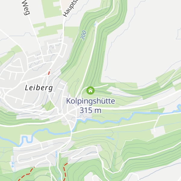 Map of Kolpingshütte