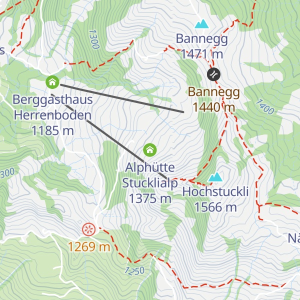 Map of Alphütte Stucklialp