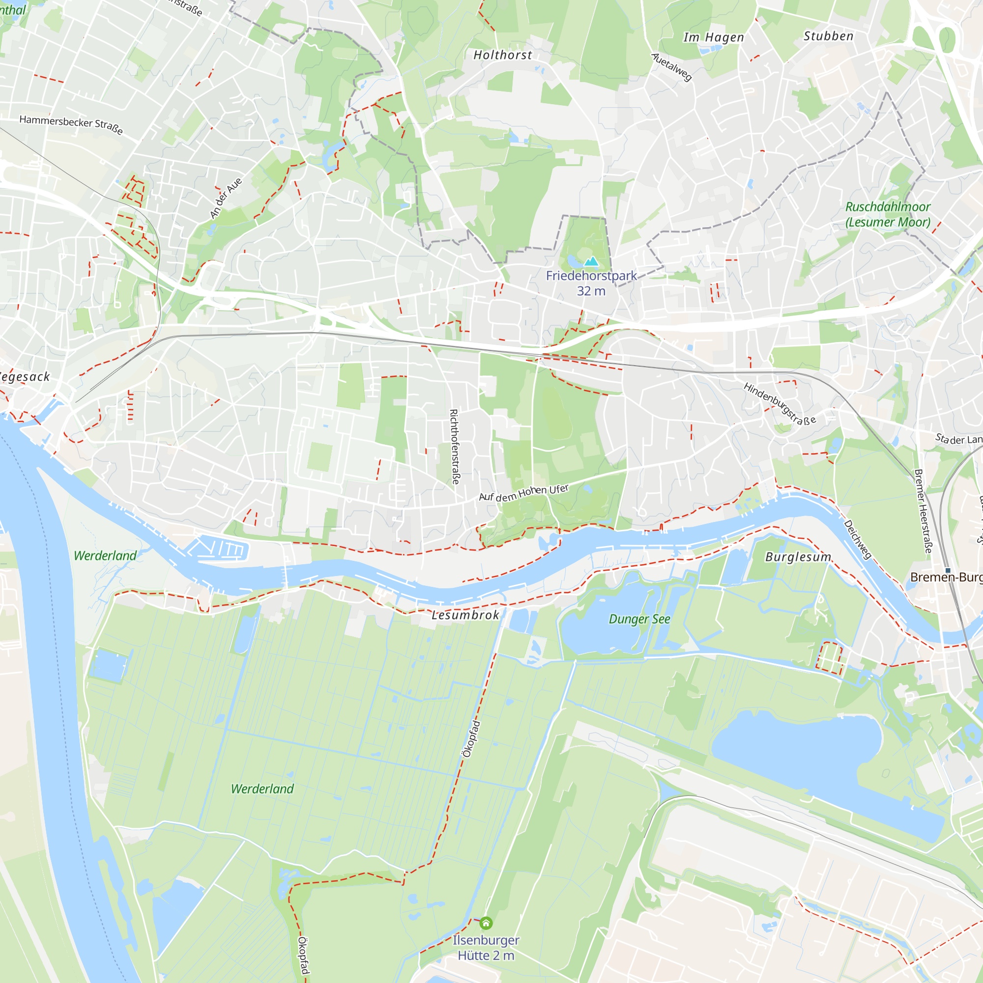 Hof Schütte map