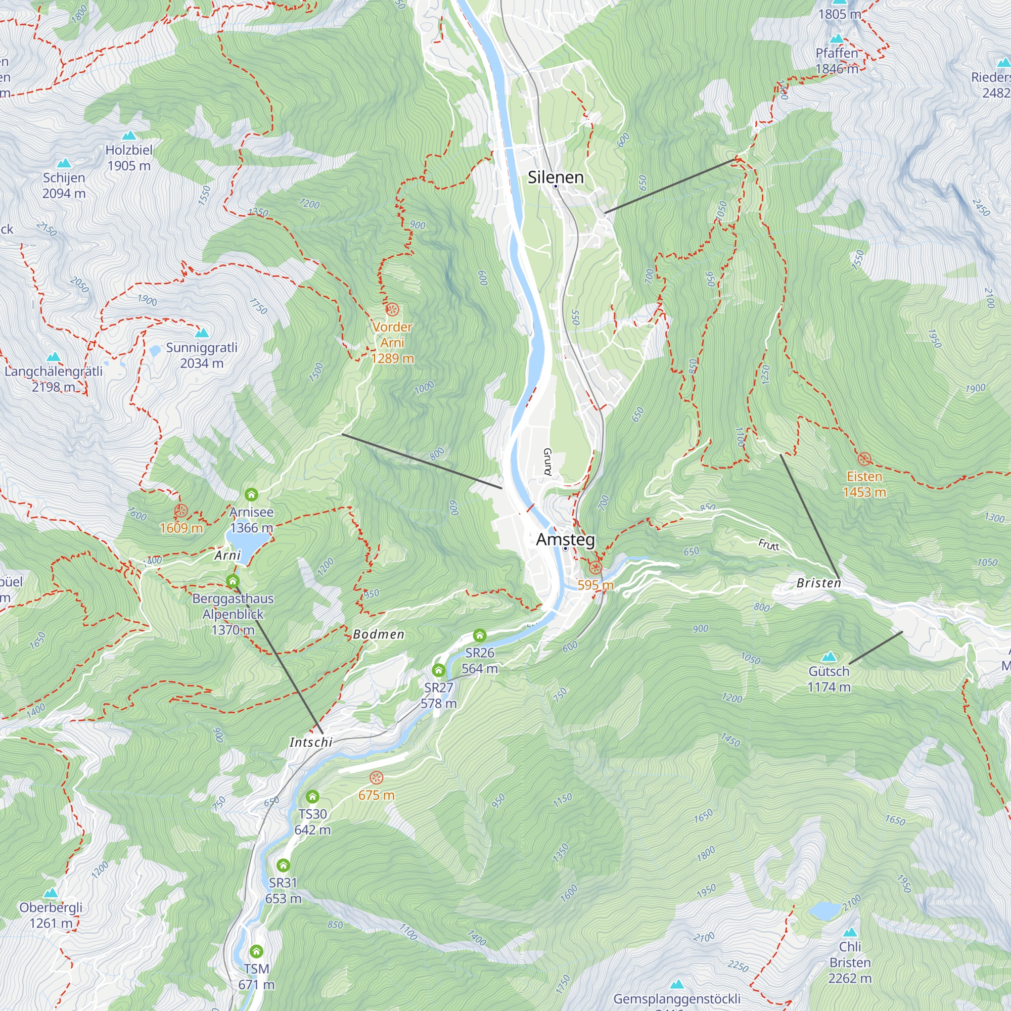Schiessanlage map