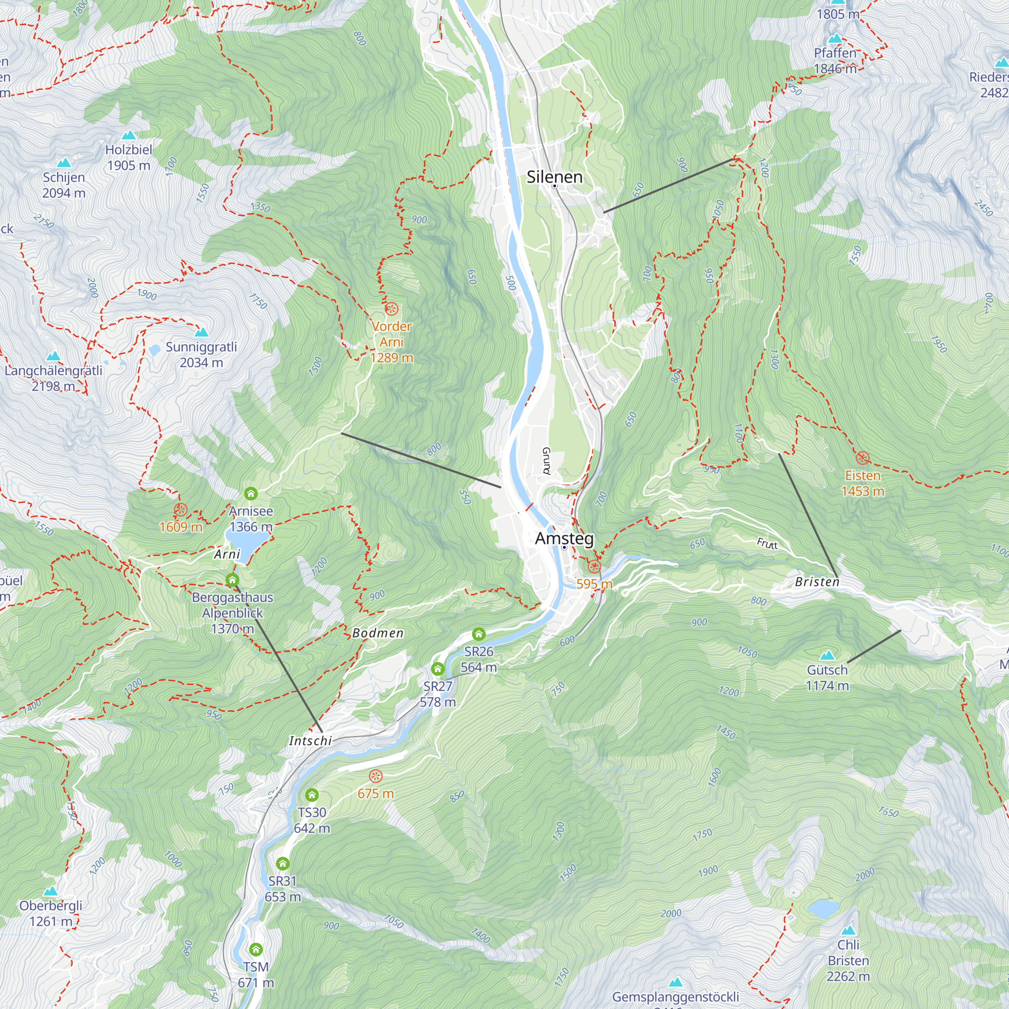 Schiessanlage map