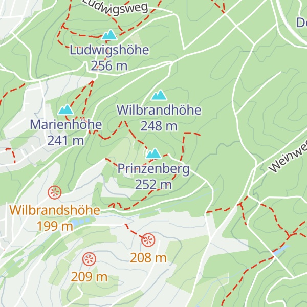 Map of Prinzenberg