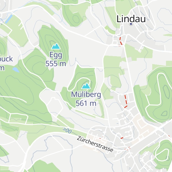 Map of Müliberg