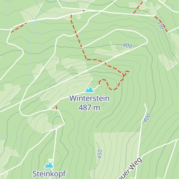 Map of Winterstein
