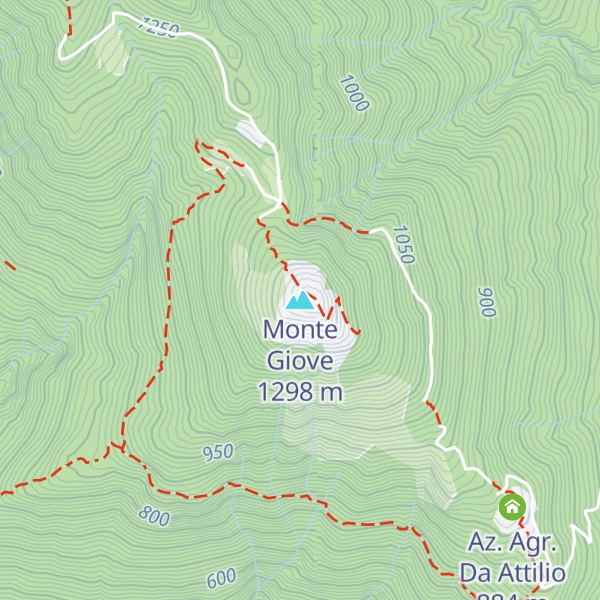 Map of Monte Giove