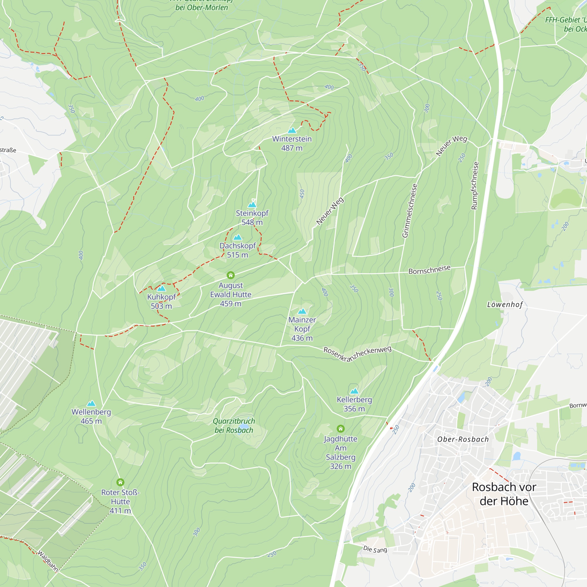 Dörrhütte map