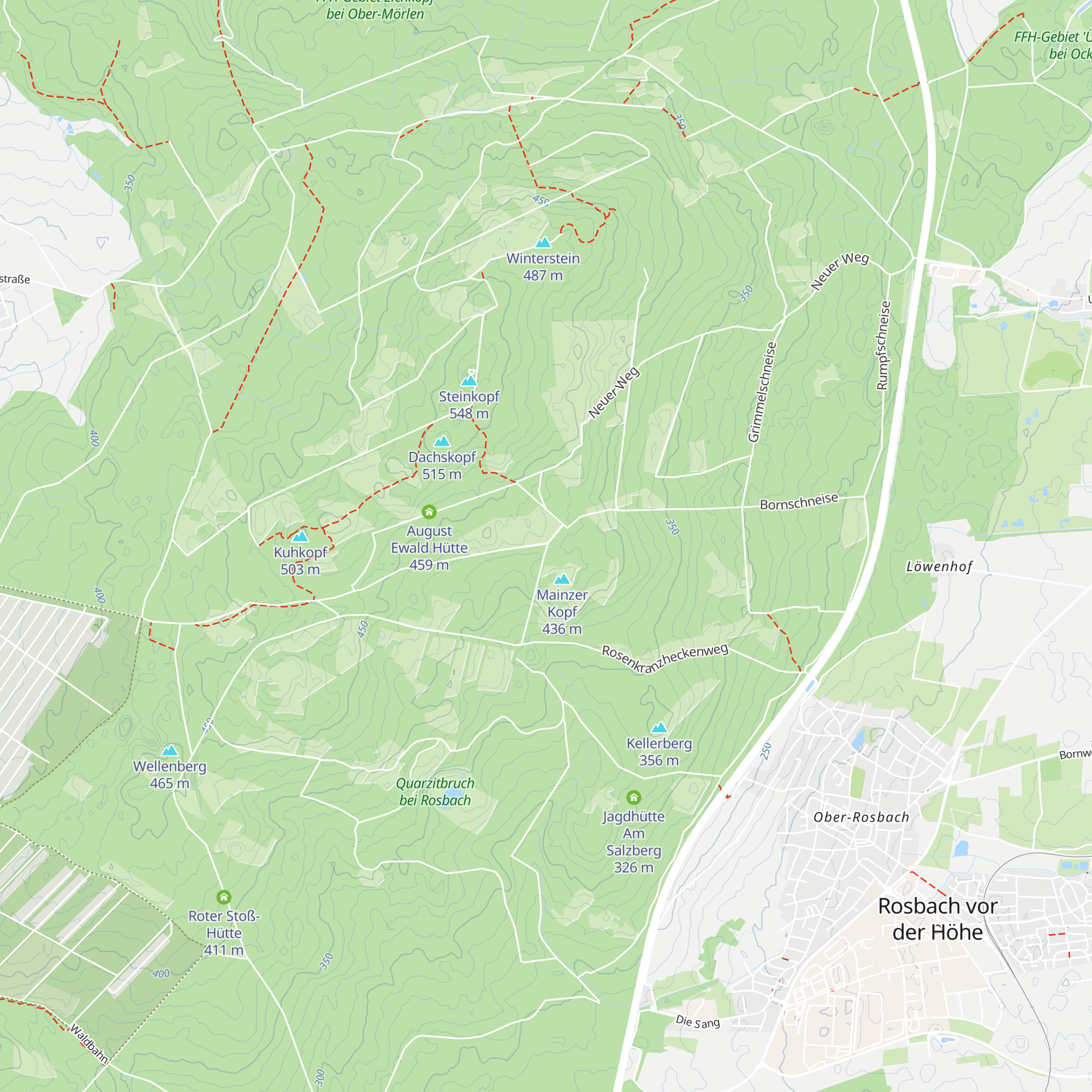 Dörrhütte map