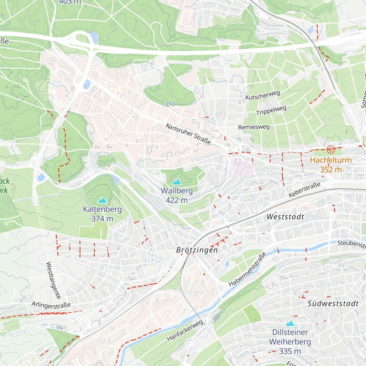 Wallberg-Hütte map
