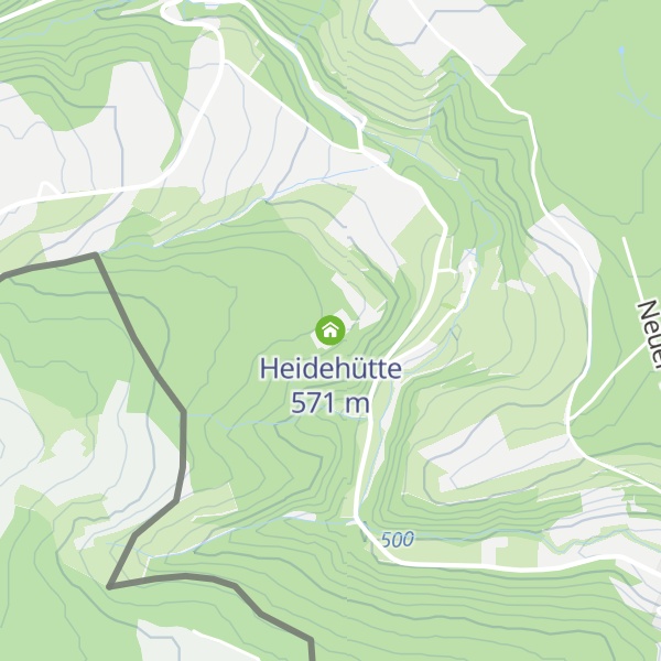 Map of Heidehütte