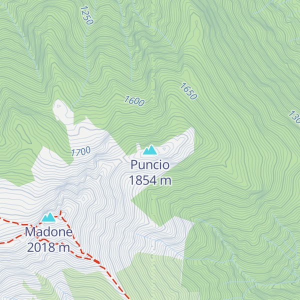 Map of Puncio