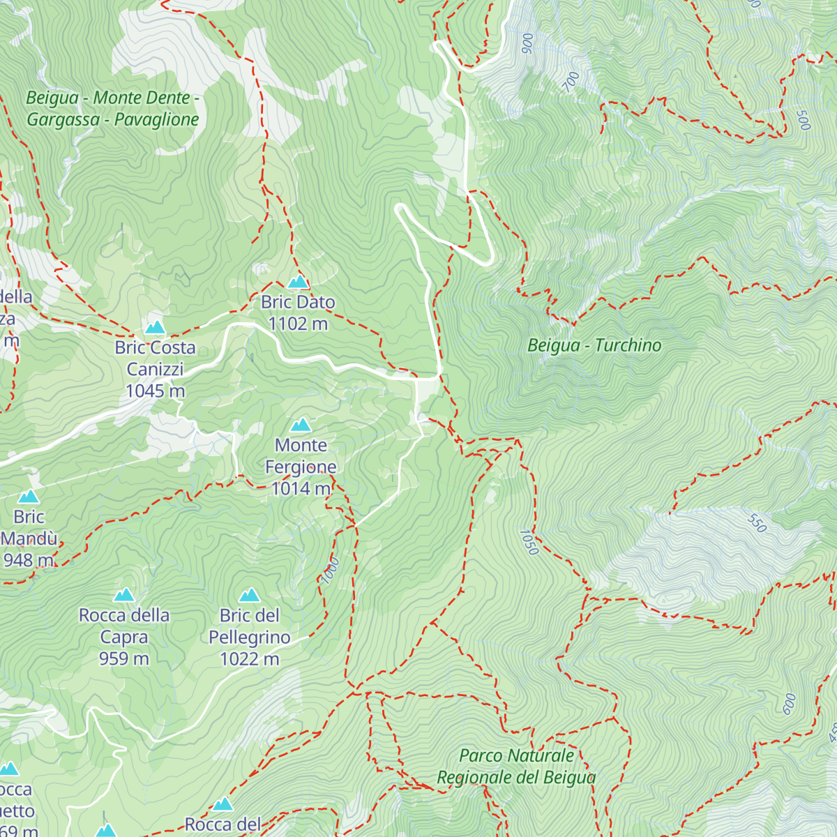 La Nuvola sul Mare map