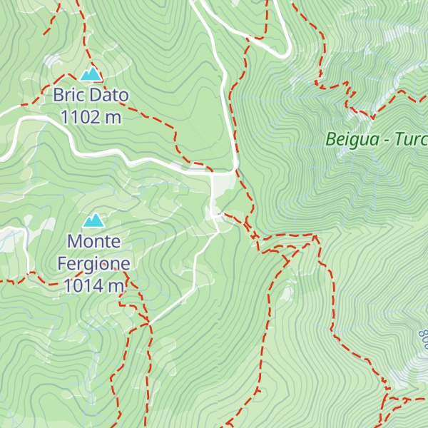 Map of La Nuvola sul Mare