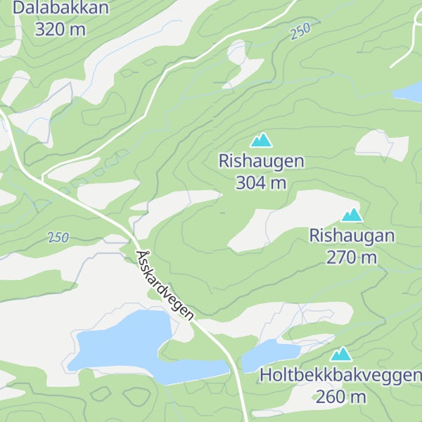 Map of Litlslættet
