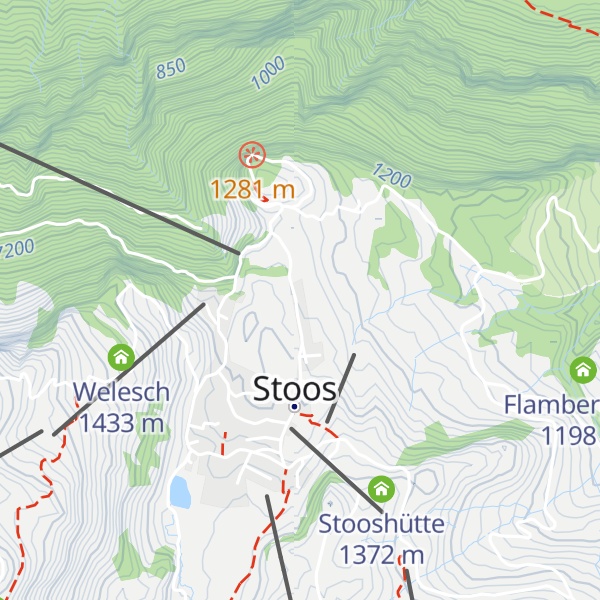 Map of Sennhütte