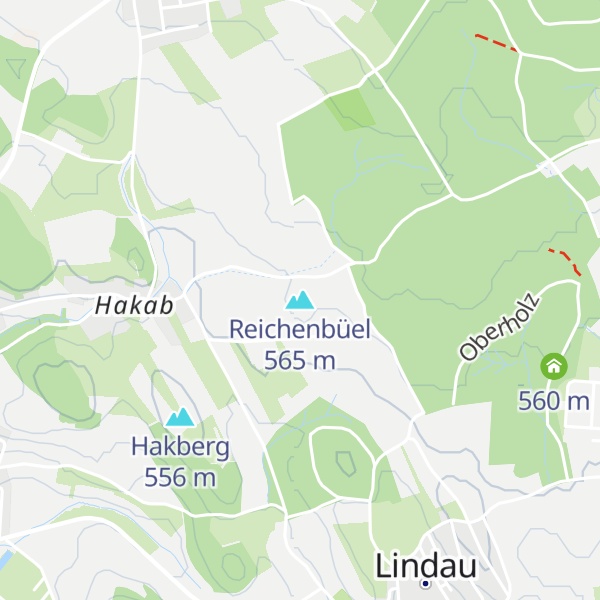 Map of Reichenbüel