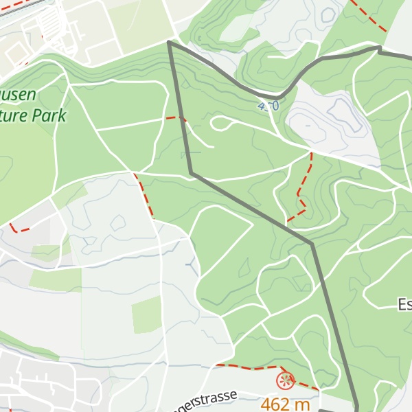 Map of Waldhütte Stöck