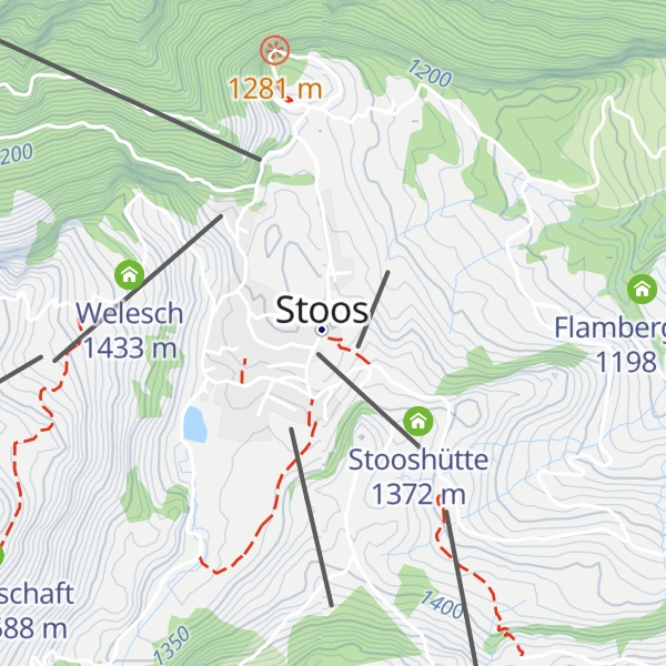 Map of Stoos Lodge