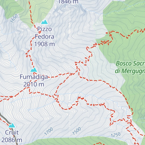 Map of Rifugio Al Legn