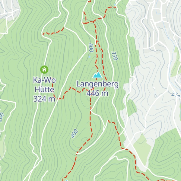 Map of Franz Bingel Hütte