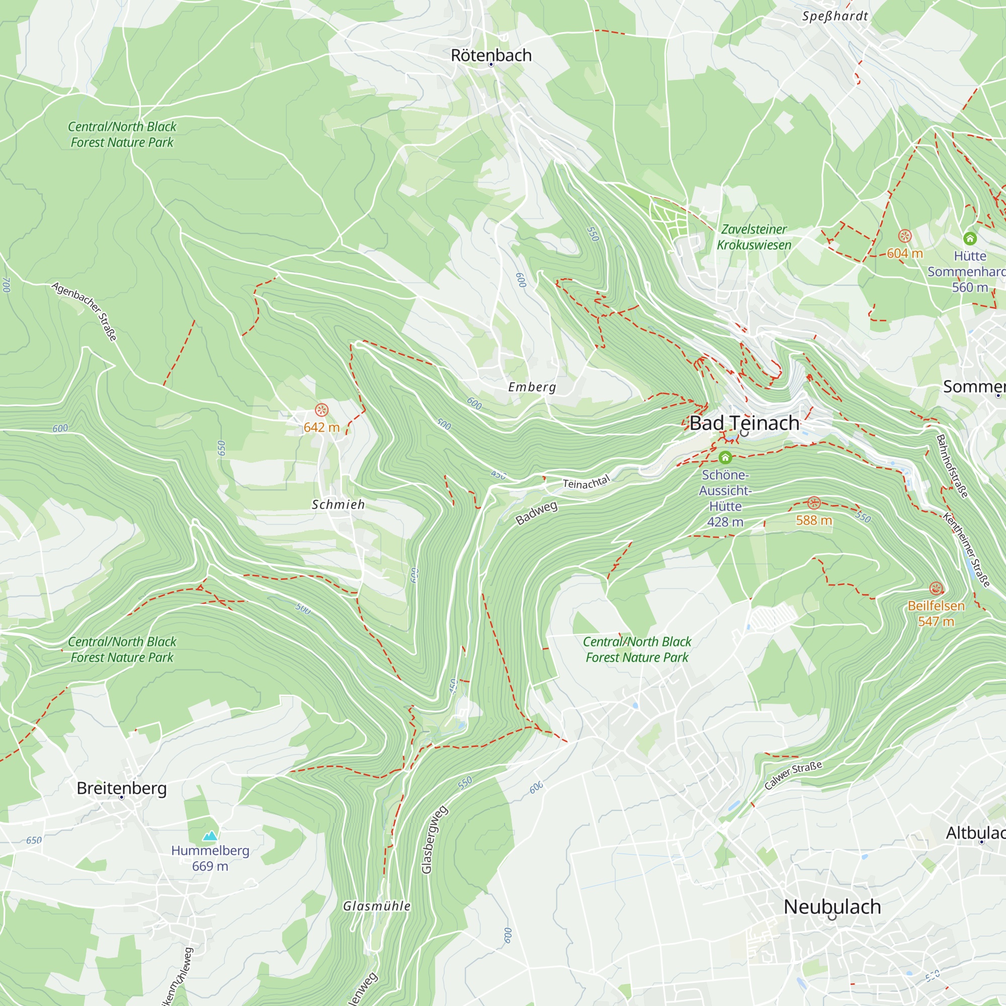 Katharinenhütte map