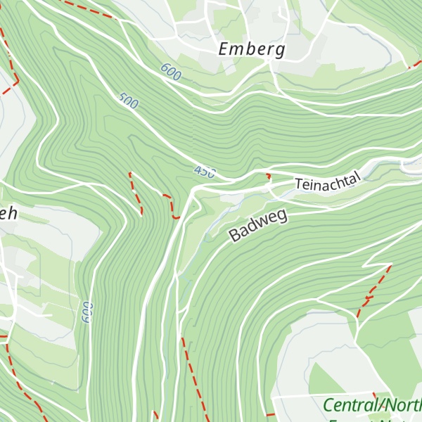 Map of Katharinenhütte