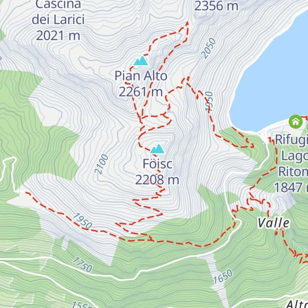 Map of Rifugio Föisc